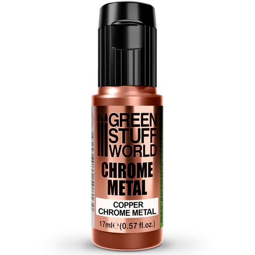 Green Stuff World Chrome Paint Copper 17ml | Bakarna hrom boja Slike