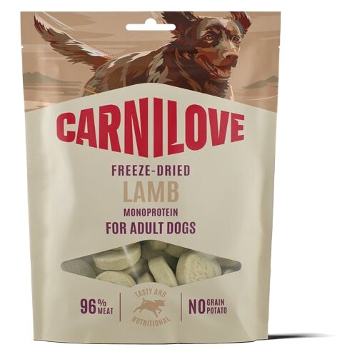 Carnilove Dog Freeze-Dried pribolj&scaron;ki, jagnjetina - 60 g Cene