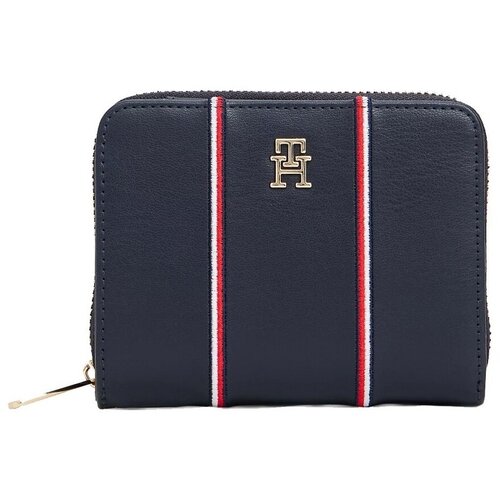 Tommy Hilfiger Denarnica TH ICON MED ZA FLAP CORP Modra Slike
