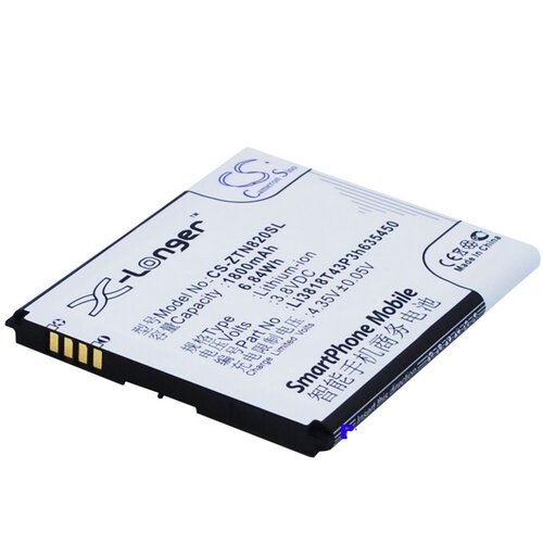 VHBW Baterija za ZTE Z820, 1800 mAh Slike