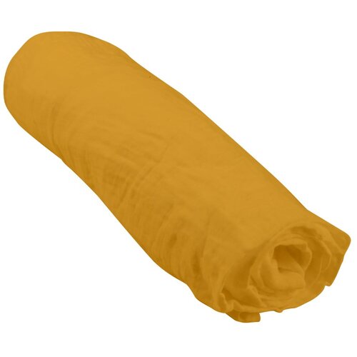 B&amp;eacute;b&amp;eacute; Douceur Dječja plahta s gumom za dječji krevetić od muslina 60x120 cm &amp;ndash; Slike