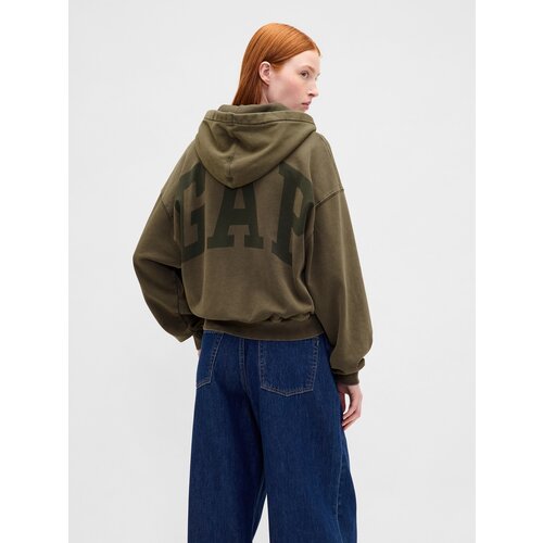 GAP Logo Cropped Hoodie - Ladies Cene