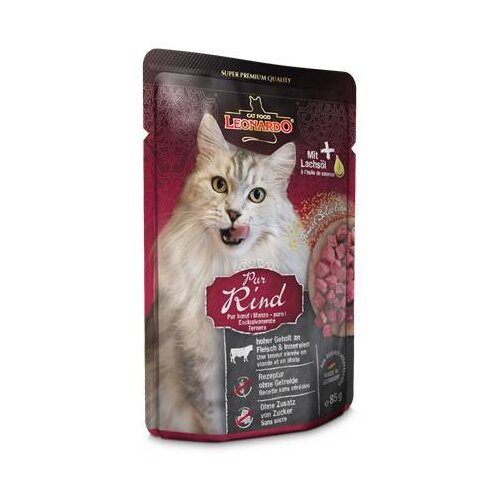 Leonardo Finest Selection Pouch 16 x 85 g - Čista govedina Slike