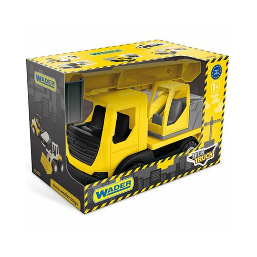Wader Tech Truck auto dizalica s košarom, 29 cm (5900694353688) Cene