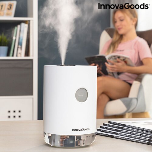 InnovaGoods Prijenosni ultrazvučni ovlaživač zraka Vaupure Cijene