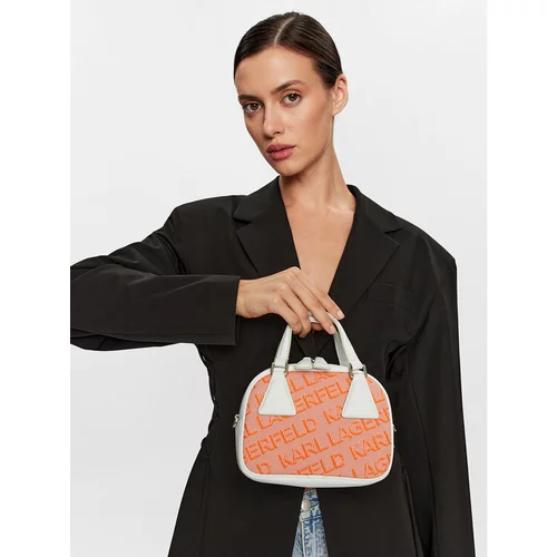 Karl Lagerfeld Ročna torba 231W3030 Oranžna