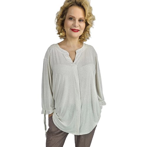 Pri Elegant shirt Tunic oversize Brocade Loose Stylish PENELOPA Cijene