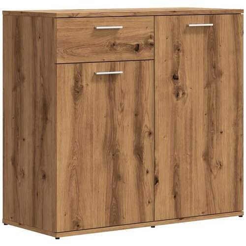 VidaXL Komoda Artisan hrast 80x36x75 cm izrađeno drvo Slike