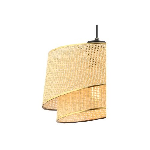 Opviq barette hazeran - camel, gold camelgold chandelier Slike