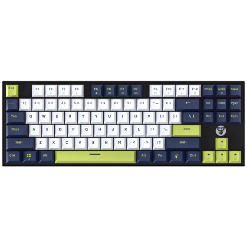  Tastatura Mehanicka Gaming Fantech MK877S RGB Atom 87S Mori bela (red switch) Slike