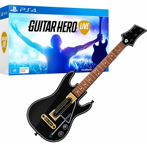  Guitar Hero Live Guitar Bundle (PS4) - rabljeno Slike