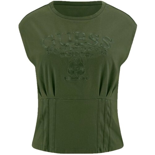 Guess Majice & Polo majice W5GI22 K49A1 Zelena Cene