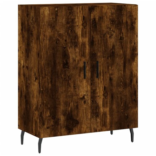 Maison Chic Komoda - Predalnik dimljeni hrast 69,5x34x90 cm inženirski les, (21718162) Cene