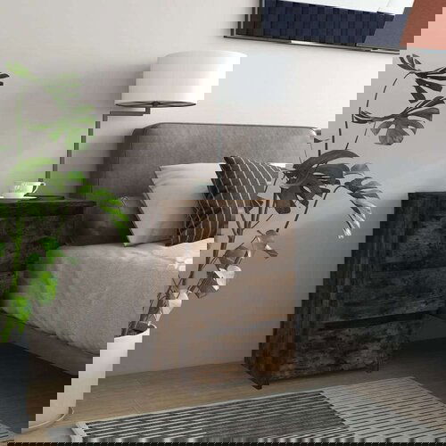  Noćni ormarić boja hrasta 40 x 35 x 62 5 cm konstruirano drvo Slike