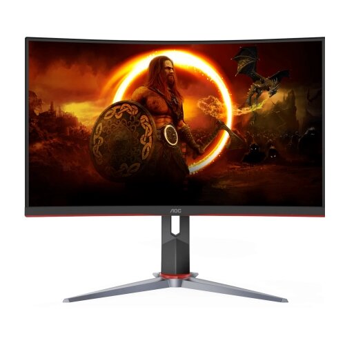 AOC displeј 27" CK27G2S/BK gaming zakrivljen, crn Cene