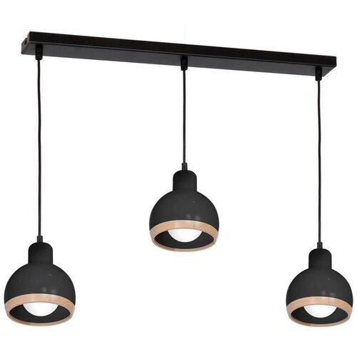  Luster na sajli OVAL 3xE27/60W/230V crna Cene