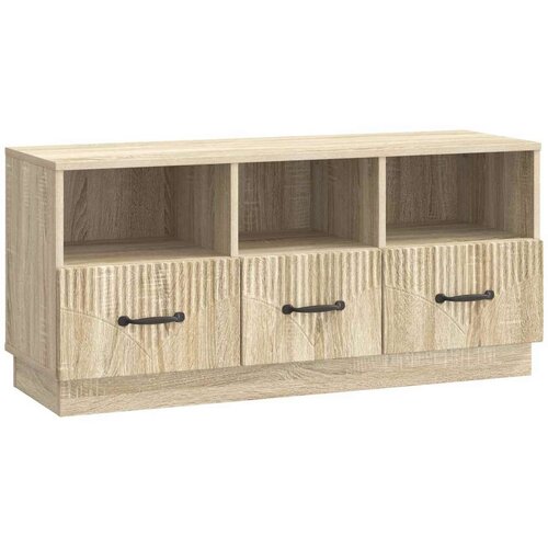 TV ormar Hrast sonoma 102 x 34 5 x 47 cm Konstruirano drvo Cene