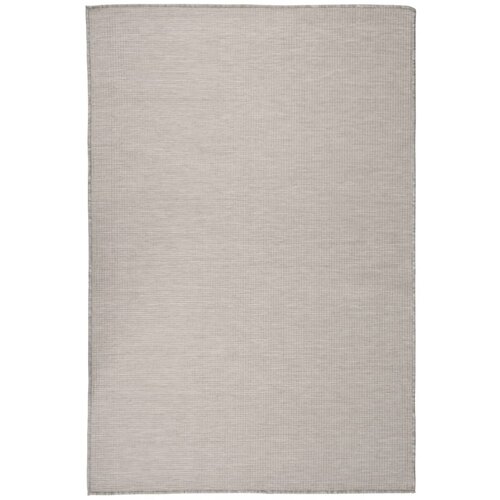 Furnova Zunanja preproga ploščato tkanje 120x170 cm taupe, (21930837) Cene