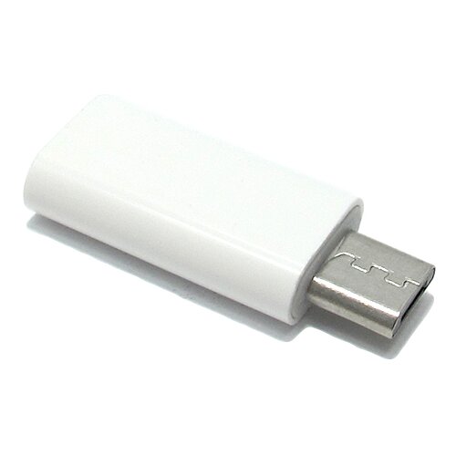 Adapter sa type c na micro usb beli Slike