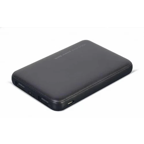 Gembird Ext.baterija 5000mAh, Powerbank, PB05-02, black