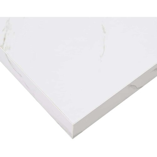  Polica na zidu Zidne 2 pcs Bijeli mramor 40 x 23 5 x 4 cm Slike