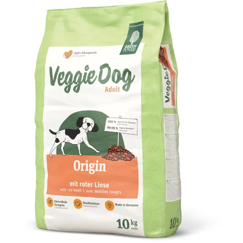 Green Petfood VeggieDog Origin - Varčno pakiranje: 2 x 10 kg