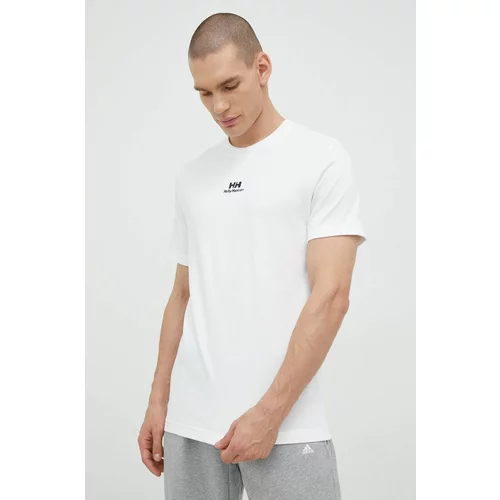 Helly Hansen Pamučna majica YU PATCH T-SHIRT boja: bijela, s aplikacijom, 53391