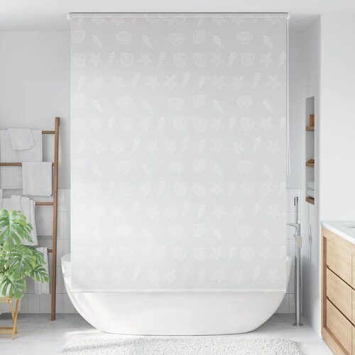  Roleta za tu&scaron; 160 x 240 cm s uzorkom morskih zvijezda Cijene