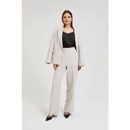 Marisse Women's Trousers L-Sp-4317 Grey Cene
