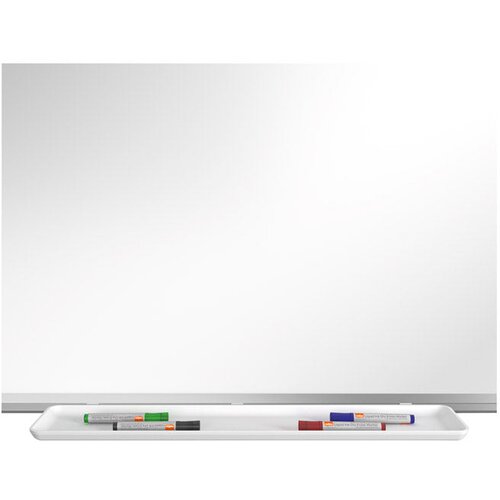  PLOČA MAGNETNA 90X60CM ALUMINIJSKI OKVIR PREMIUM PLUS STEEL NOBO 1915155 BIJELA Slike