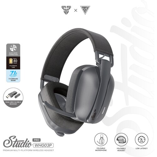 Fantech bluetooth slu&scaron;alice  WHG03 pro studio pro sive Cene
