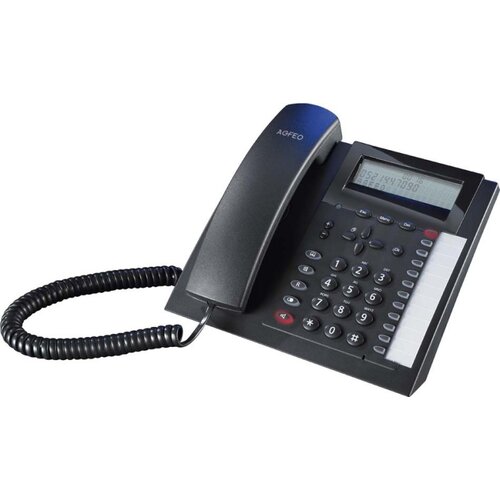 AGFEO analogni telefon t 18 črn, (20685911) Slike