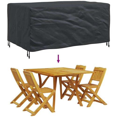 Navlaka za vanjski namje&amp;scaron;taj Crna 172 x 113 x 73 cm 210D Slike