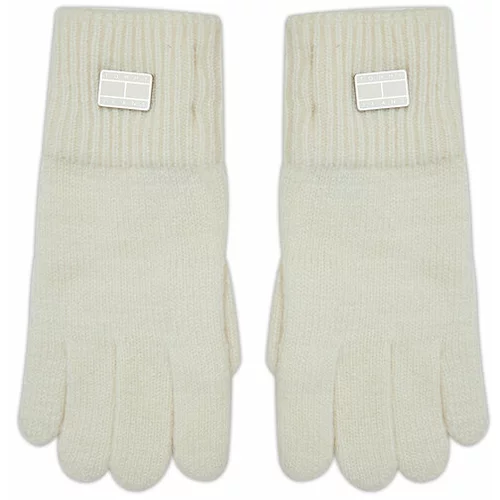 Tommy Jeans Ženske rokavice Tjw Cosy Knit Gloves AW0AW15481 Écru