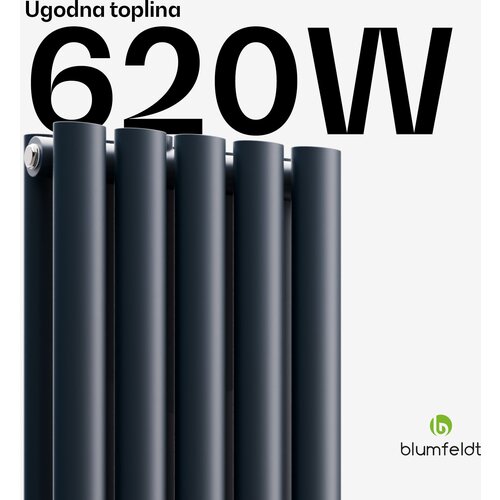 Blumfeldt Tallheo radijator 120x30 620W Slike