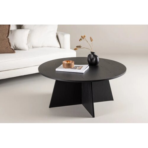 Venture Home Bootcut klub stolić ⌀100 cm, crni Cijene