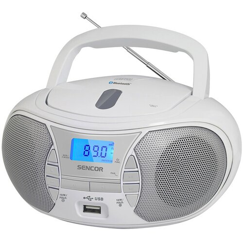 Sencor Radio CD Player SPT 2700 WH S CD/MP3/USB/BT Cene