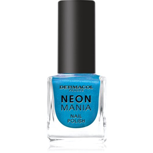 Dermacol Neon Mania lak za nohte odtenek 6 Azure Aqua 5 ml Cene