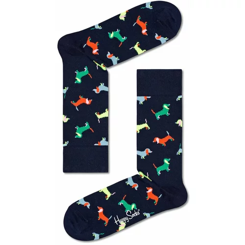 Happy Socks Čarape Puppy Love za muškarce, boja: plava