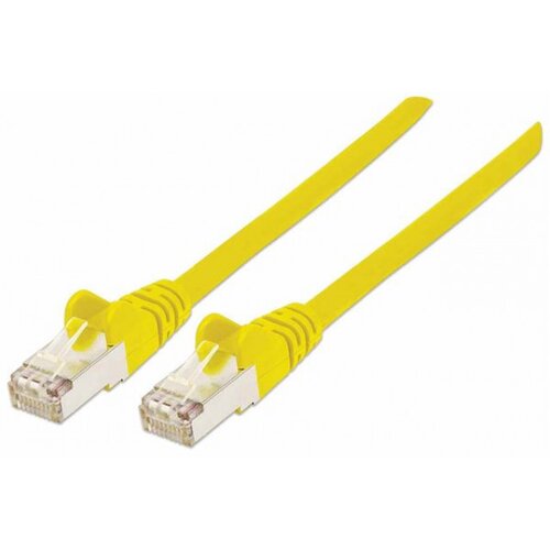 Intellinet 735827 RJ45 omrežni kabel\, Patch kabel CAT 6 S/FTP 10.00 m rumena pozlačeni konektorji 1 kos, (20419309) Cene