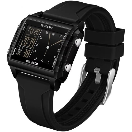 Sanda Digitalna ura FA-41863 - Črna Slike