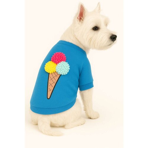 Paws & Whiskers Odelo za pse Blueicecreamsweat, Plavo Cene