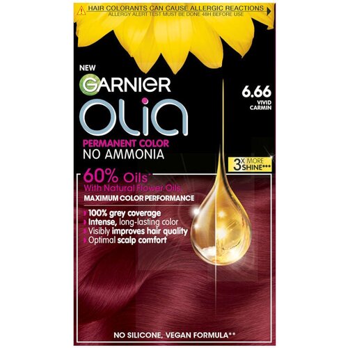 Garnier Olia boja za kosu 6.66 karmin crvena Cene