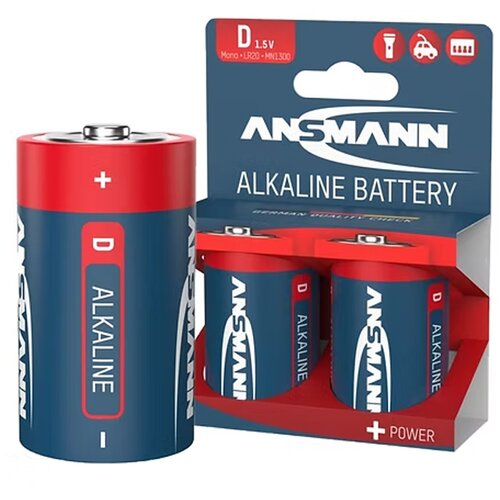  ANSMANN Alkalna baterija D LR20 1,5V blister 2kom Slike