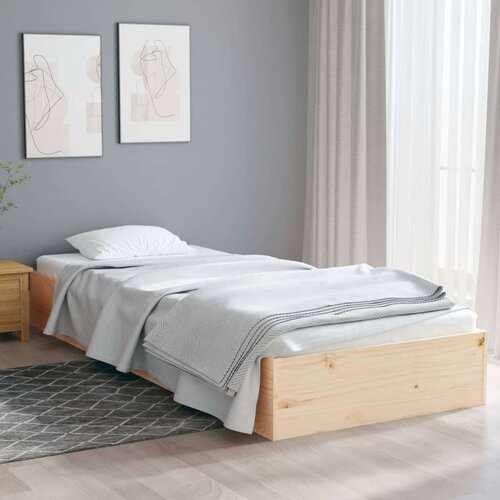  Posteljni okvir iz trdnega lesa 90x190 cm, (20905638) Slike