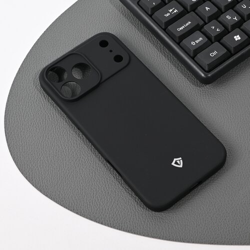 Teracell Maska za iPhone 17 Pro Max 69 mat Skin crna Slike