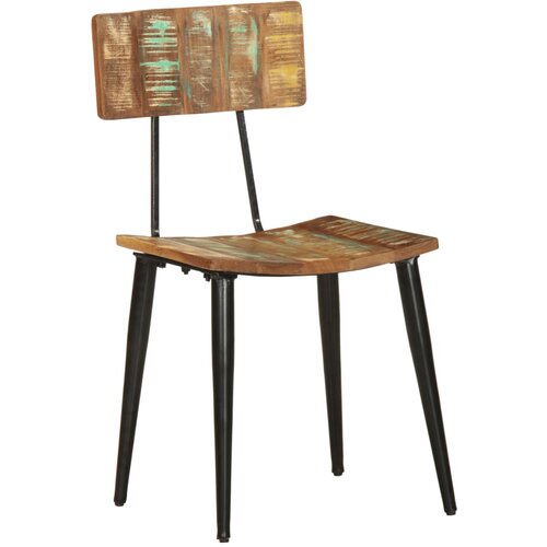 Maison Chic Jedilni stoli - Vzorci stoli 2 kosa iz trdnega predelanega lesa A277, (22032762) Cene