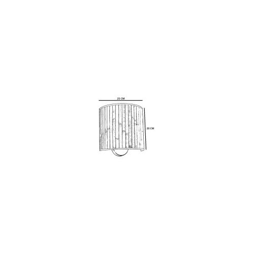Opviq Hasır rattan abajurlu oval aplik beigeblack wall lamp Cene