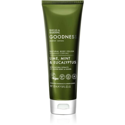 Baylis & Harding Goodness Awaken Senses osvežilni piling za telo dišave Lime, Mint & Eucalyptus 225 ml Cene