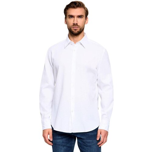 Boss Srajce z dolgimi rokavi Relegant 6 M 50565600 Bela Cene